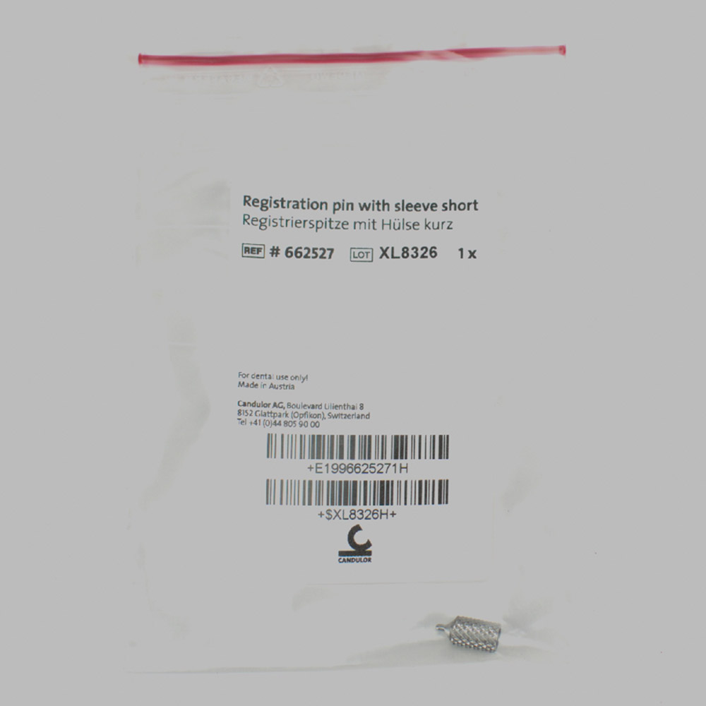 GX215790_Registrierspitze_mHuelse_kurz_Set_15__St Registrierspitze m.Hülse kurz Set 15 St