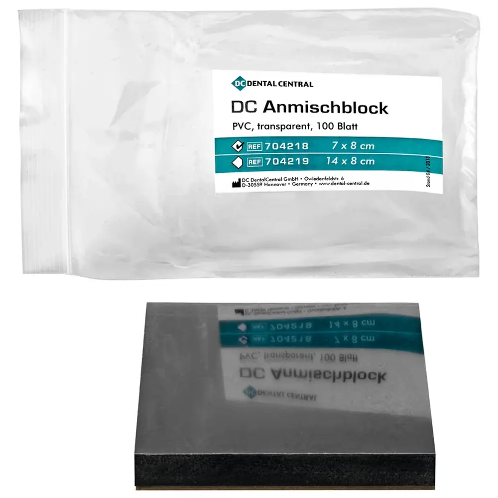 DC Dental Central DC Haft-Anmischblock - Stück DC Dental Central DC Haft-Anmischblock - Stück