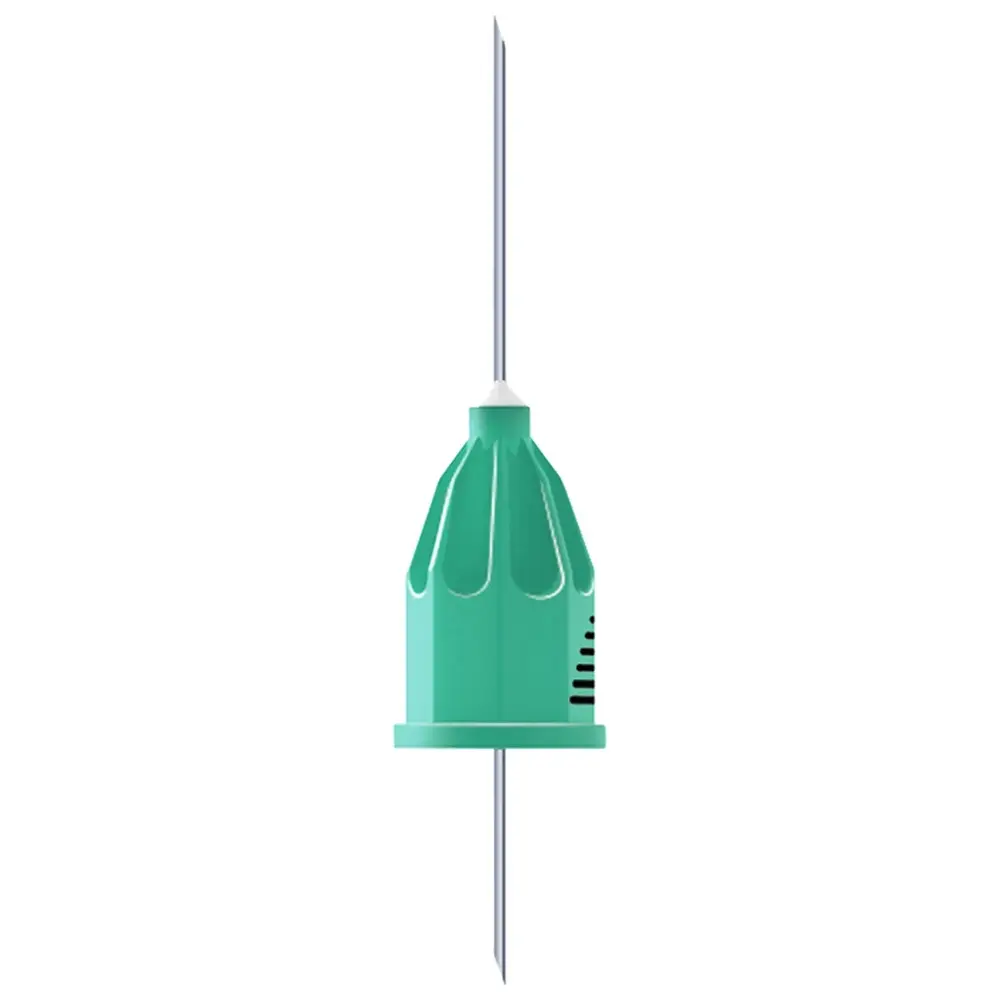 medmix Painless Steel® Einmal-Injektionskanülen - Packung 100 Stück grün, G30 0,3 x 16 mm