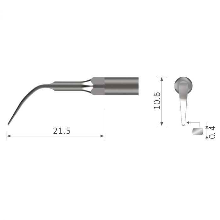Xpedent Universal Scaler-Spitze eA (passend für den Einsatz mit EMS® Geräten) Xpedent Universal Scaler-Spitze eA (passend für den Einsatz mit EMS® Geräten)