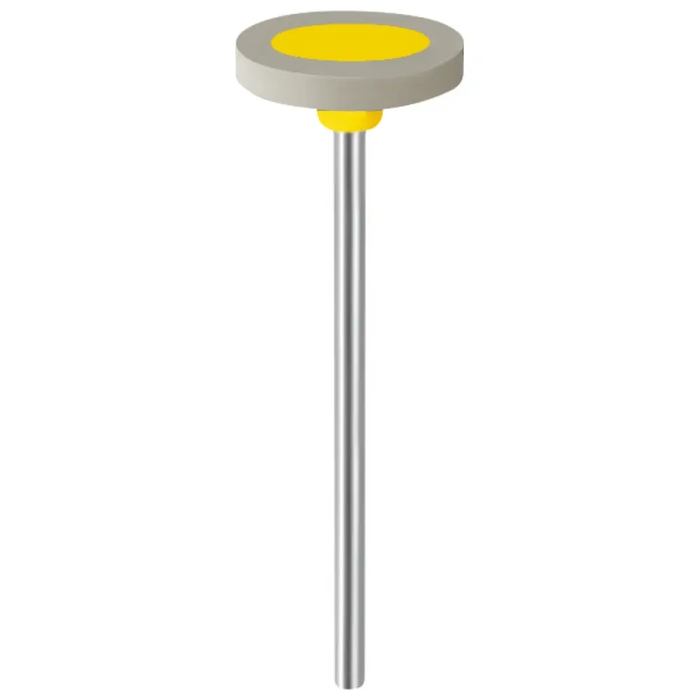 EVE Ernst Vetter EVE DIAPOL® - Stück grau fein, HP, Figur Rad, 14,5 x 2,5 mm