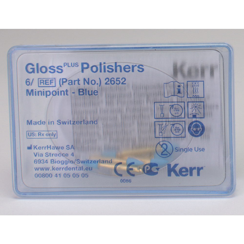 Gloss plus Polierer Minipoint 6St