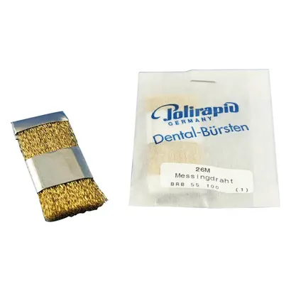 Polirapid Dr. Montemerlo GmbH & Co. KG Bohrerreinigerbürste Messingdraht Nr.26 M St