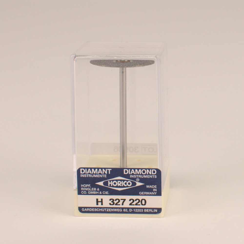 Diamantscheibe H 327 220 St