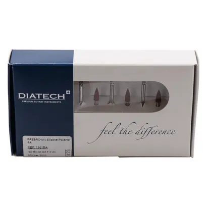 COLTENE DIATECH PREBROWN - Packung 10 Stück braun, RA, Figur 243, 7,5 mm, ISO 040