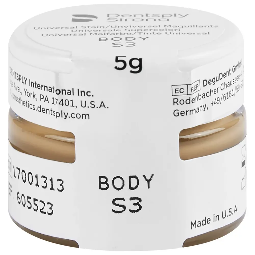 Dentsply Sirona DS® universal Malfarben - Packung 5 g body stain S3