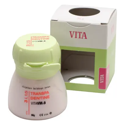 VITA Zahnfabrik H. Rauter GmbH & Co. KG VITA VM 9 transpa dentin 3L1.5 Dose 50g