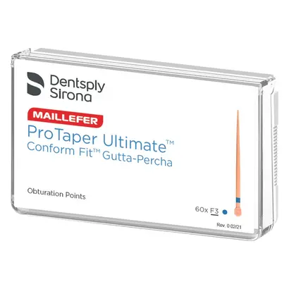 DENTSPLY Tulsa Dental Specialties ProTaper Ultimate Conform Guttaperchaspitzen F3 Pa 60