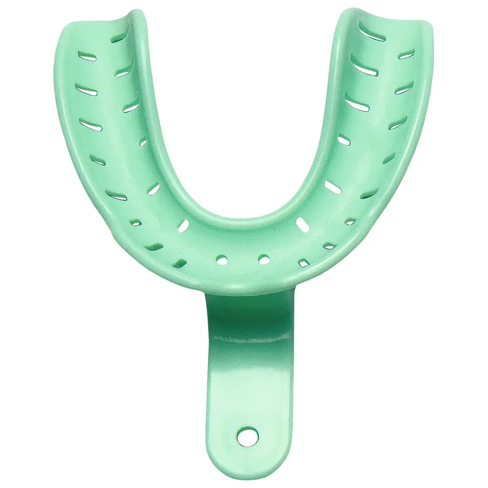 Young Dental Abdrucklöffel - Packung 12 Stück UK , mittel 11, unbezahnt