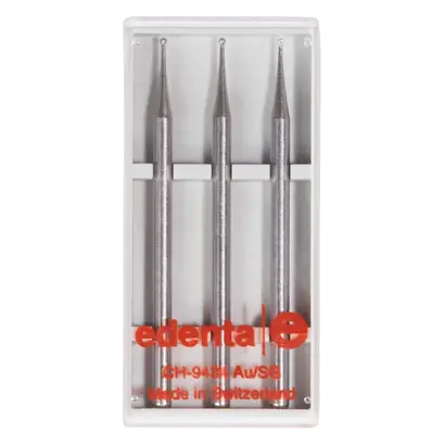 Edenta Diamanten 801 - Packung 3 Stück Standard, HP, Figur 001, ISO 009