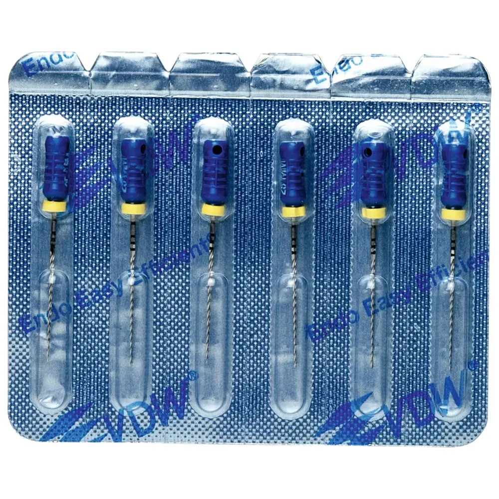 VDW STERILE K-Bohrer - Blisterpackung 6 Stück 25 mm ISO 030