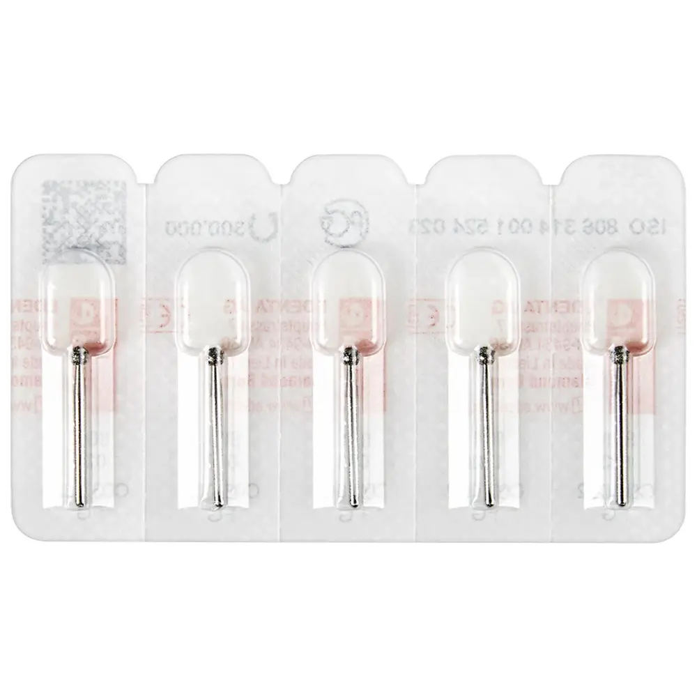 Edenta Diamanten 801 - Packung 5 Stück Standard, FG, Figur 001 Kugel, ISO 023