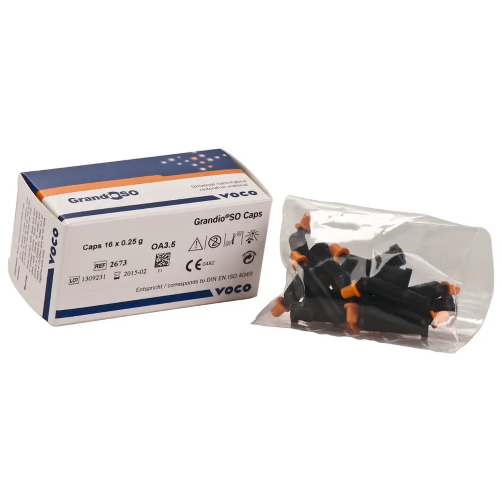 VOCO GrandioSO - Packung 16 x 0,25 g Cap OA3,5