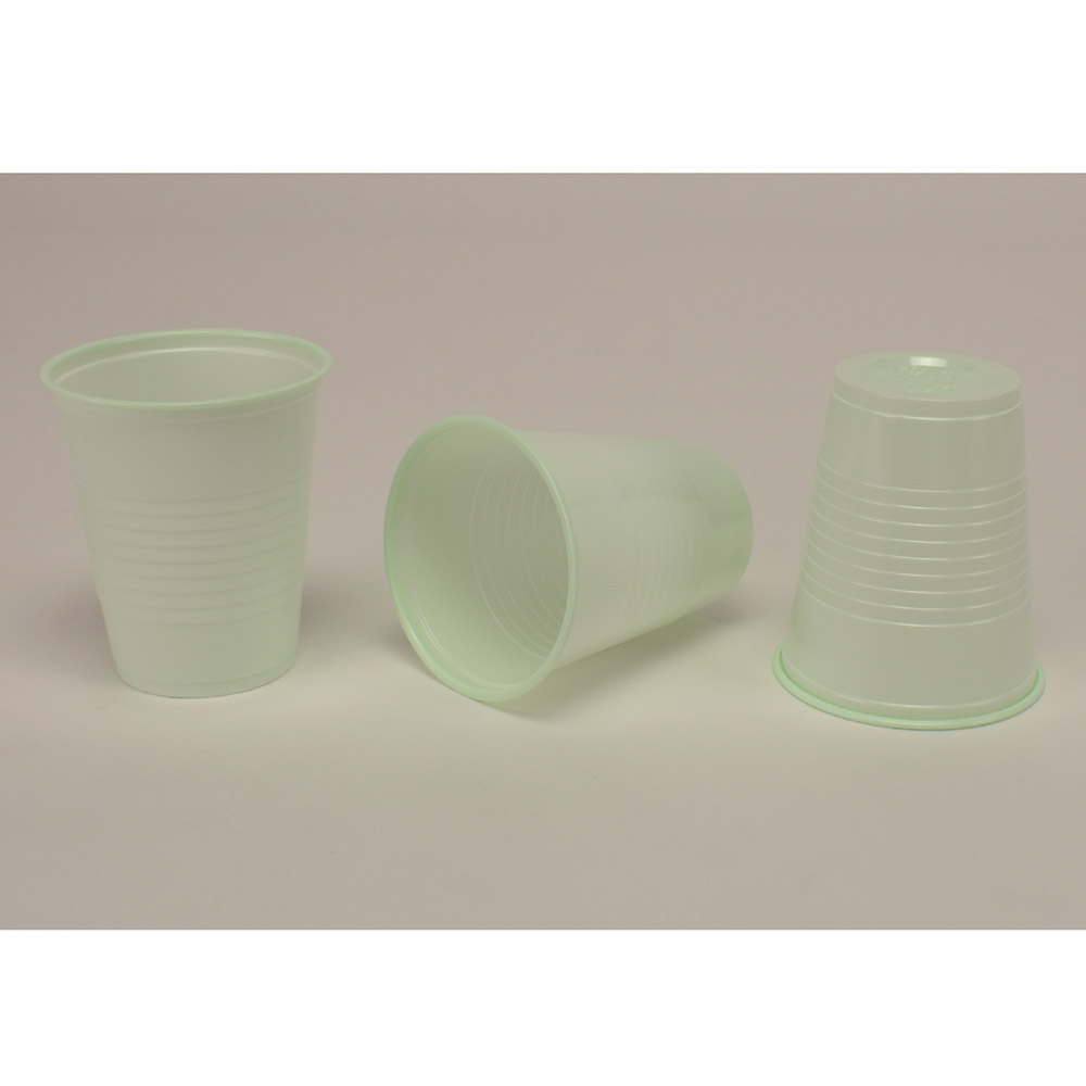 Mundspülbecher grün 1000St Krt