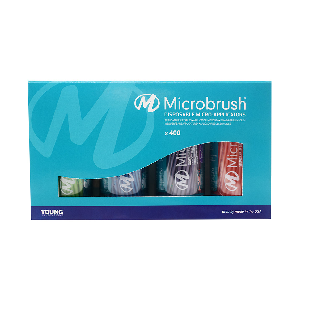 GX70629_Microbrush_regular_4Farben_4x100St Microbrush regular 4Farben 4x100St