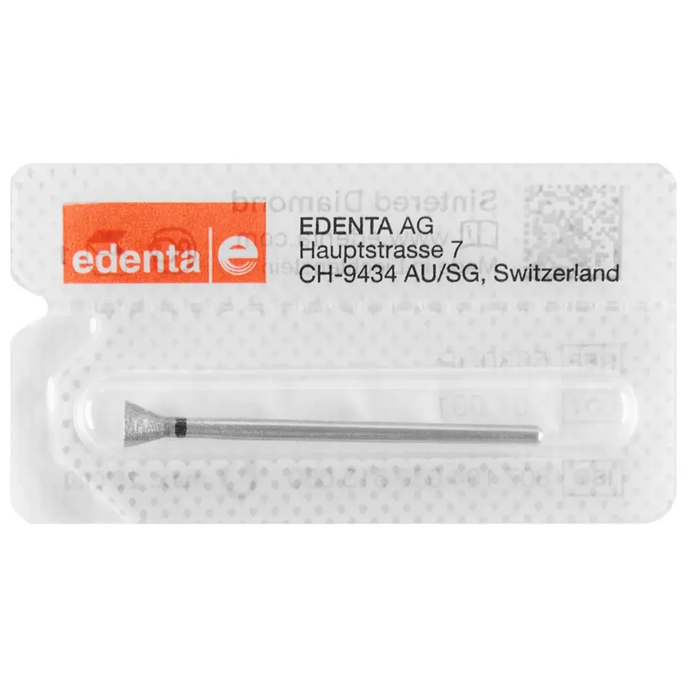 Edenta Sinterdiamanten 50 - Stück rot fein, HP, Figur 030, 4 mm, ISO 050