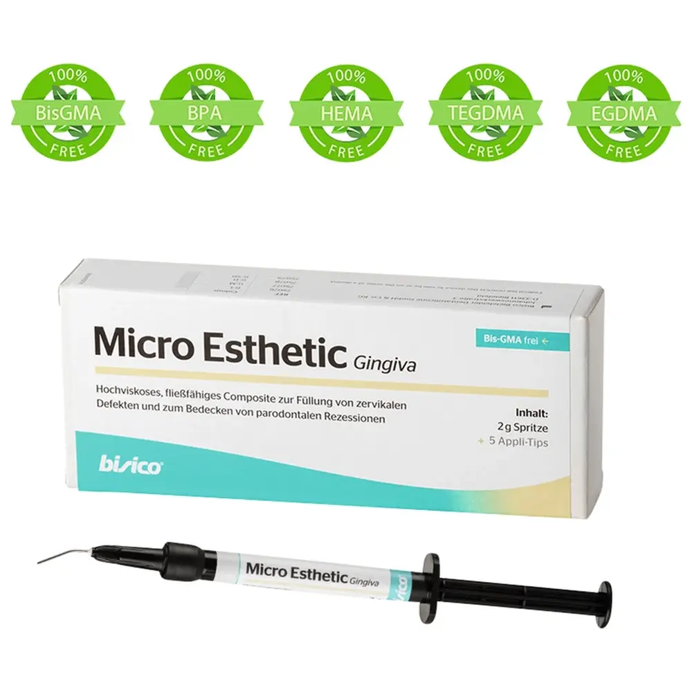 bisico Micro Esthetic Gingiva - Spritze 2 g Gingiva Dark
