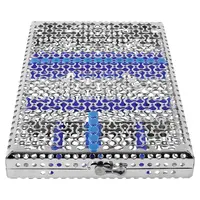 Hu-Friedy IMS Kassette Signature Chirurgie - Stück DIN für 18 Instrumente blau