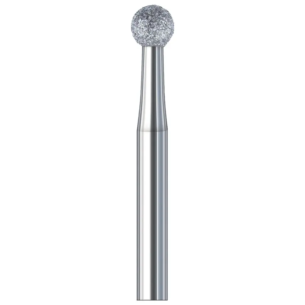 Busch Premium Diamantschleifer 801 - Packung 6 Stück schwarz sehr grob, FG, Figur 001, ISO 018