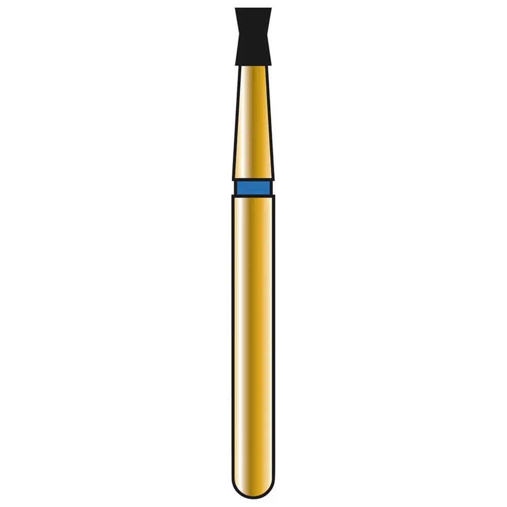 COLTENE DIATECH Diamanten G806 - Packung 5 Stück blau mittel (M), FG, Figur 019 umgekehrter Kegel, 2,2mm, ISO 014