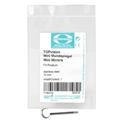 E.Hahnenkratt GmbH Mundspiegel FS Rhodium mini 10mm St