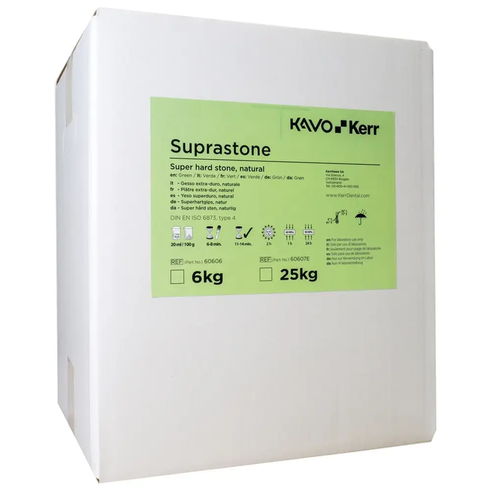Kerr Suprastone - Eimer 25 kg Superhartgips grün