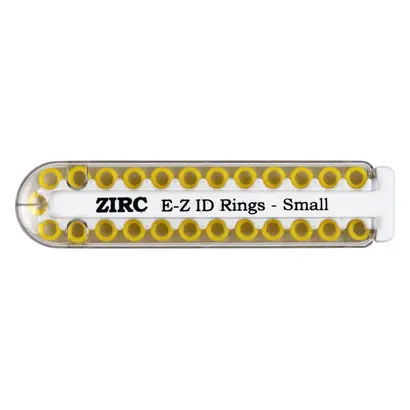 Zirc Company EZ-ID Markierungsring Zirc klein 3mm neongelb Pa 25