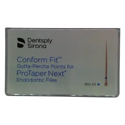 MAILLEFER INSTRUMENTS HOLDING Sàrl PROTAPER NEXT Conform Fit Guttapercha X3 Pa 60