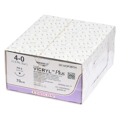 Ethicon Inc. VICRYL plus viol.70cm 4-0 FS2 gefl.Stärke 1,5 Pa 36