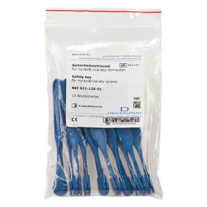 75012_Sicherheitsschluessel_f_HyraxVariety_Pa_10 Dentaurum GmbH & Co. KG Sicherheitsschlüssel f. Hyrax/Variety Pa 10