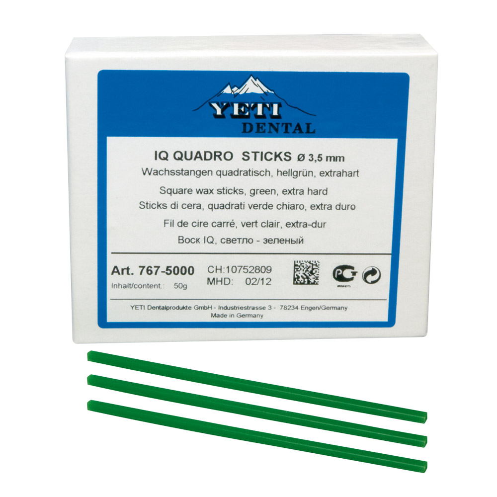 IQ Quadro Sticks hart 3,0mm h-grün 50g