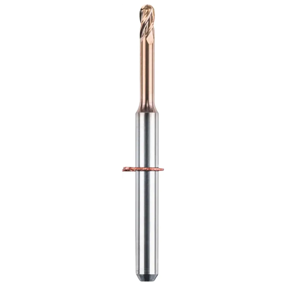 Edenta CAD/CAM 4-Schneider - Stück kupfer, BMT, Schaft-Ø 3 mm, Figur M200-R4-35, 12 mm, 14 mm, ISO 020
