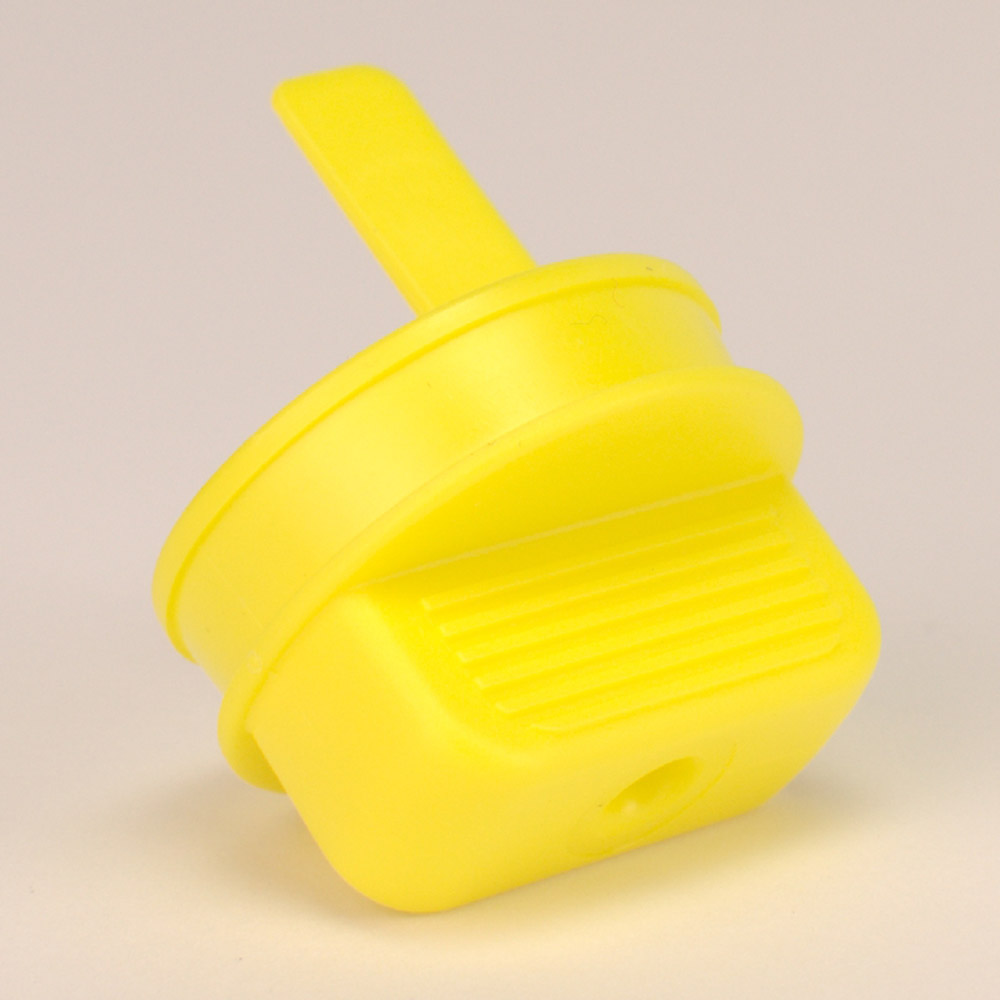 Verschlussdeckel f. Filter gelb St