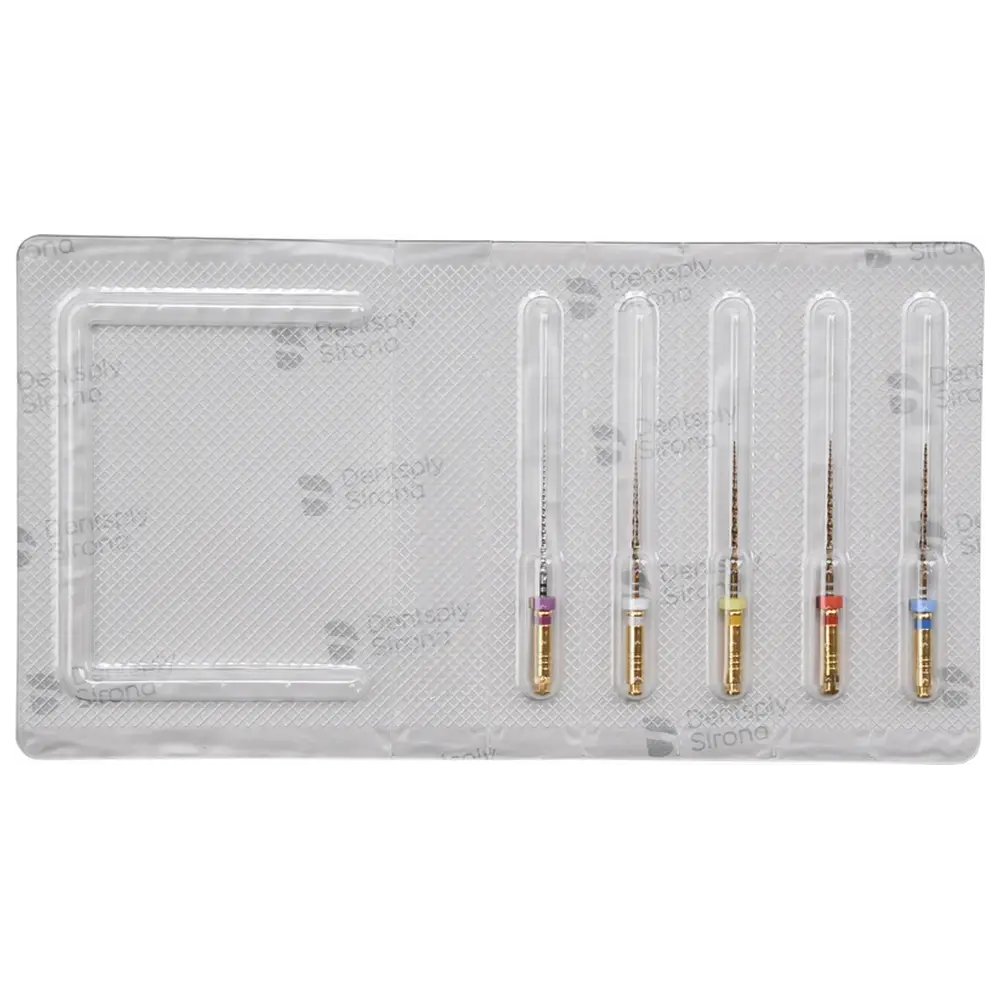 Dentsply Sirona ProTaper Ultimate™ - Sortiment 5 Stück 21 mm (Slider, Shaper, F1, F2, F3)