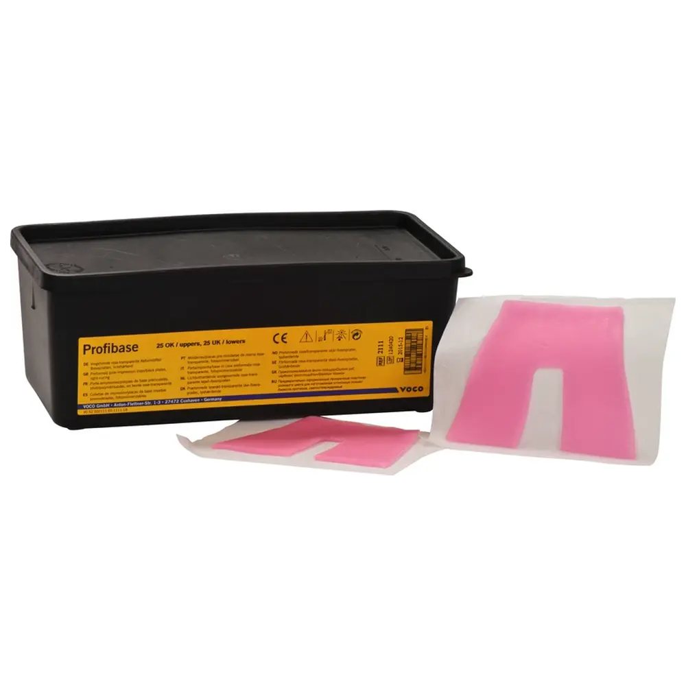 VOCO Profibase - Kombipackung 2 x 25 Stück (OK, UK) VOCO Profibase - Kombipackung 2 x 25 Stück (OK, UK)