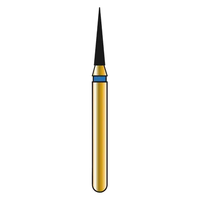 COLTENE DIATECH Diamanten G852 - Packung 5 Stück blau mittel (M), FG, Figur 164 Konus spitz, 6 mm, ISO 012