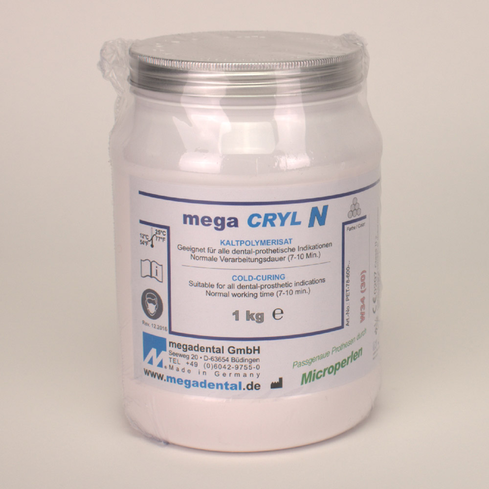 Megacryl N Pulver W-34 1000g