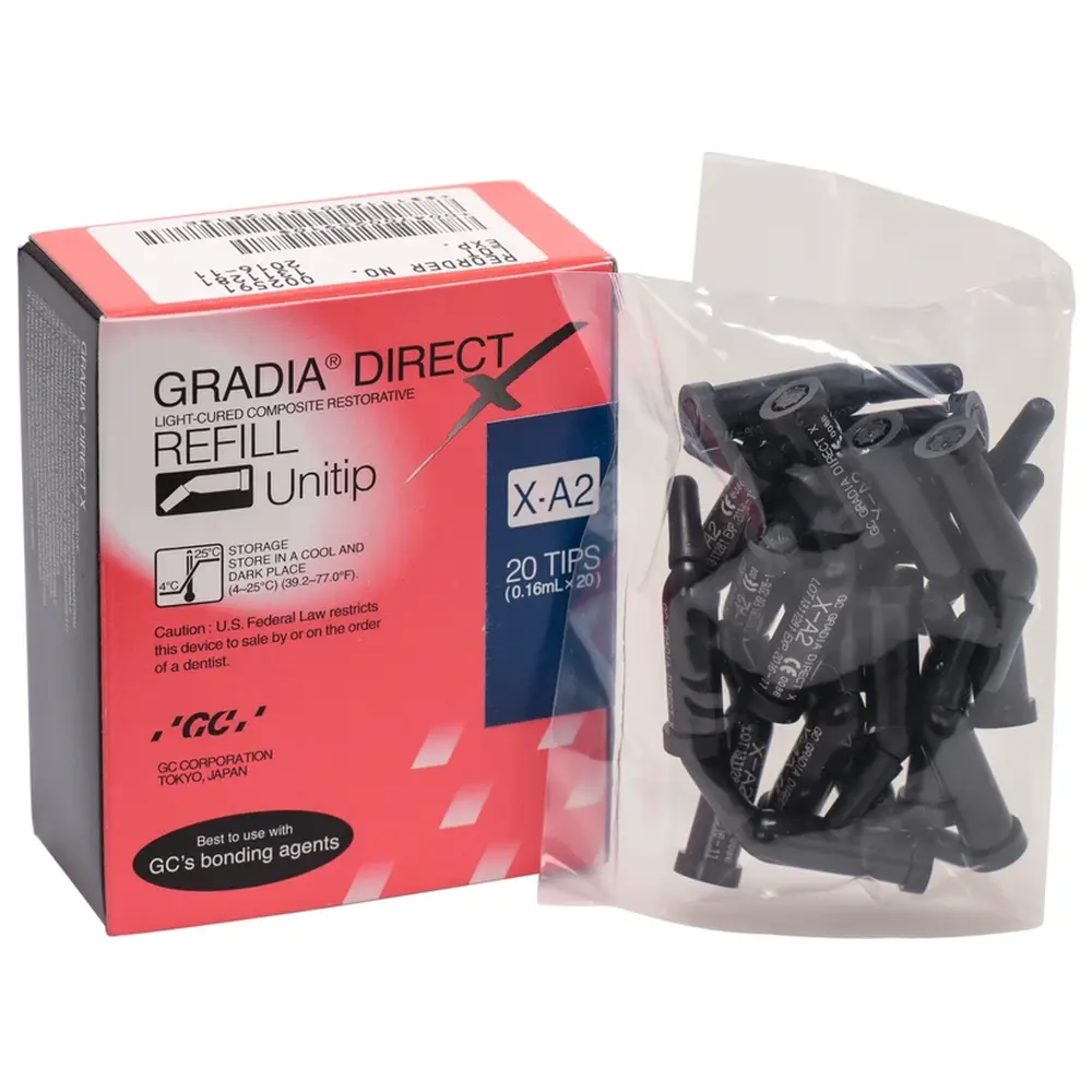 GC GRADIA® DIRECT - Packung 20 x 0,3 g Unitip X-A2