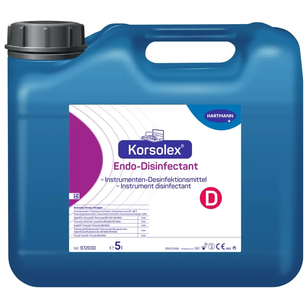 HARTMANN Korsolex® Endo-Disinfectant - Kanister 5 Liter