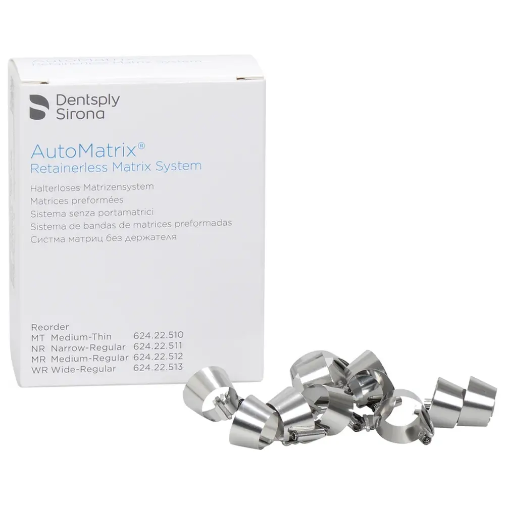 76327_AutoMatrix__Packung_72_Stueck_WR_breitnormal Dentsply Sirona AutoMatrix® - Packung 72 Stück WR, breit/normal