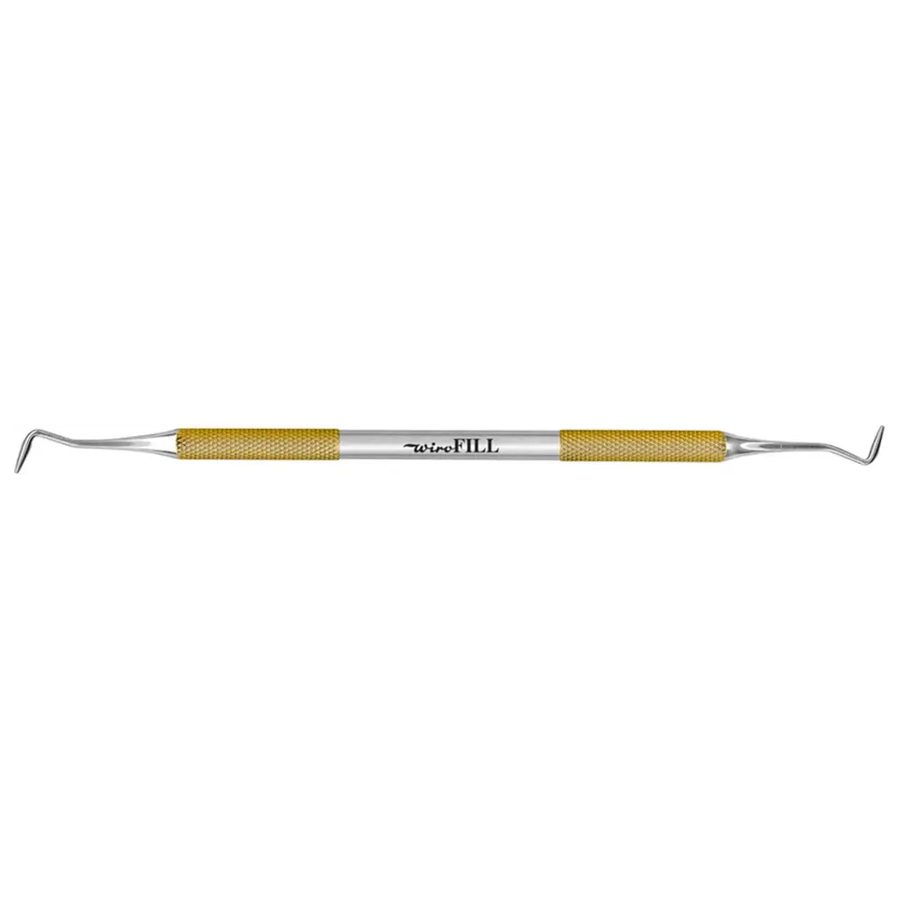 Hammacher Modellierinstrumente Wiro-FILL - Stück HWH 510-11, 1,7 mm + 2 mm, zulaufende Arbeitsenden