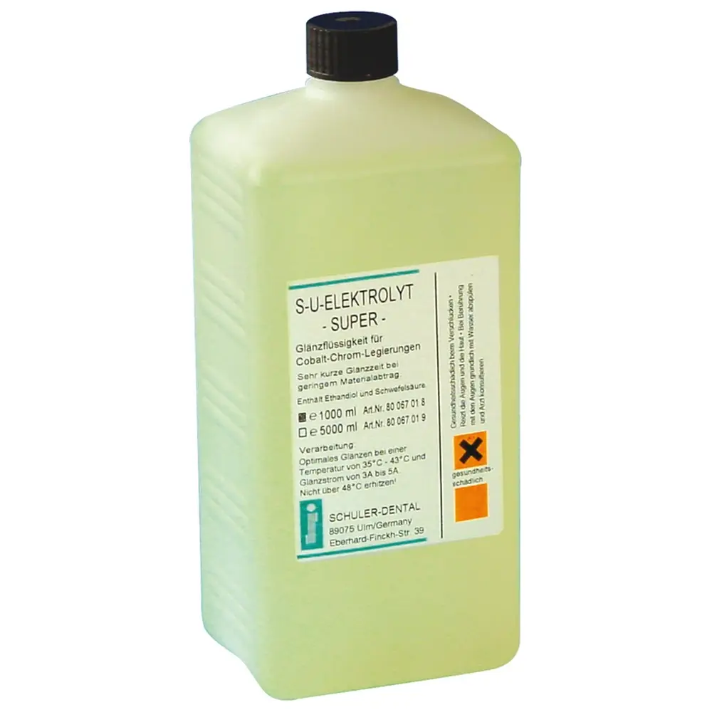 SCHULER-DENTAL S-U-Elektrolyt-Super - Flasche 1 Liter
