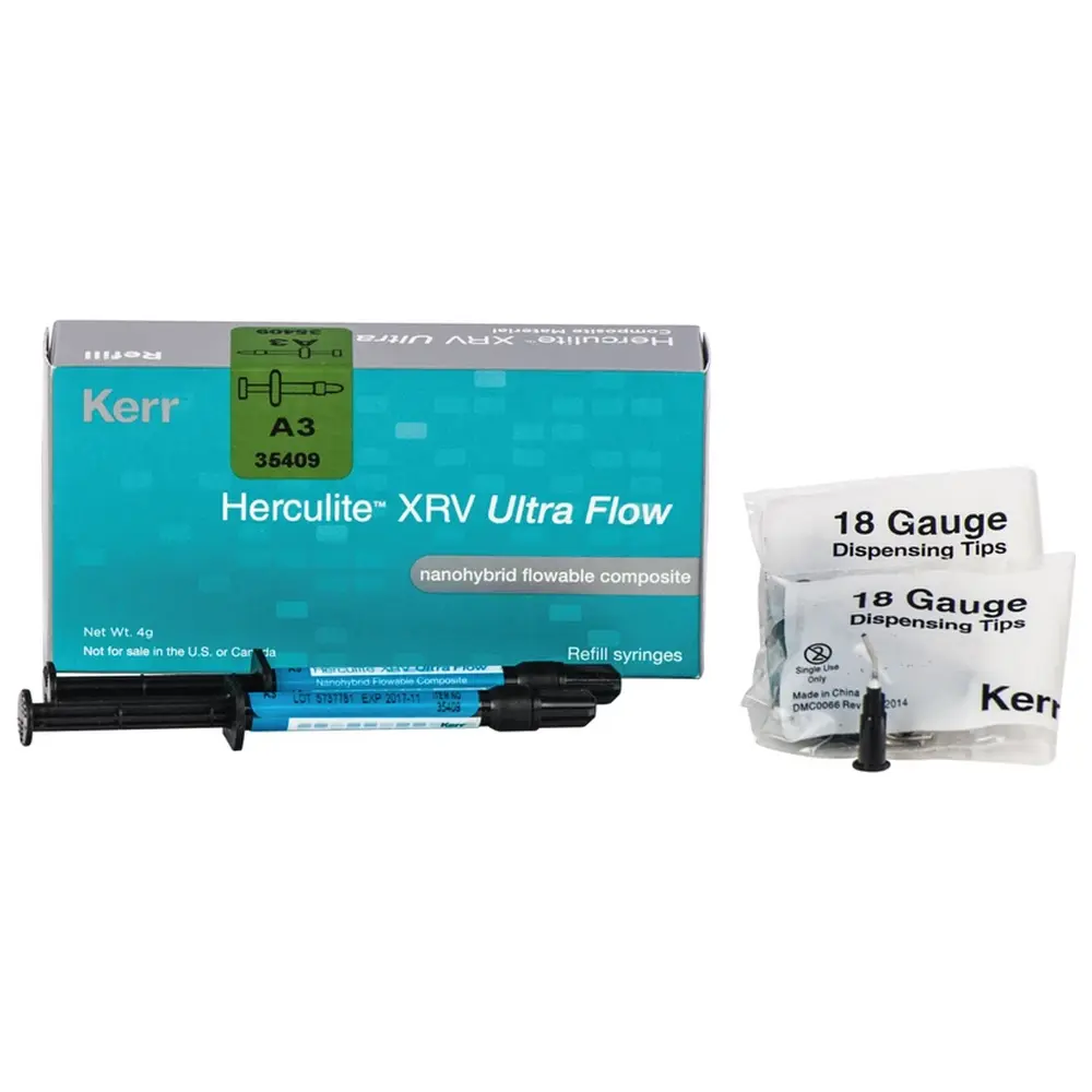 Kerr Herculite™ XRV Ultra Flow - Packung 2 x 2 g Spritze A3