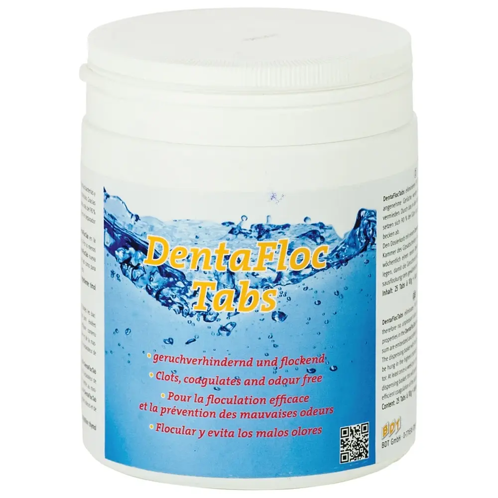 BDT DentaFloc Tabs - Dose 25 Stück BDT DentaFloc Tabs - Dose 25 Stück