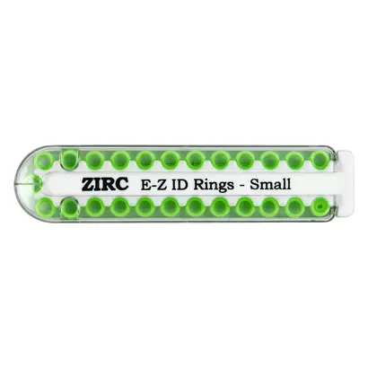 Zirc Company EZ-ID Markierungsring Zirc klein 3mm neongrün Pa 25