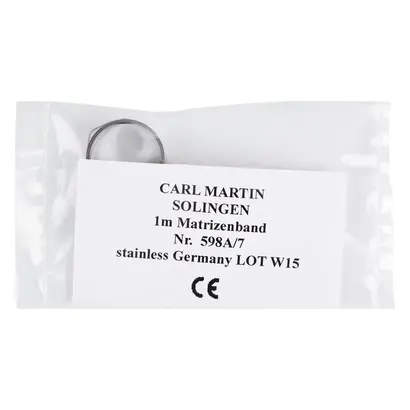Carl Martin GmbH Matrizenband Ivory 7mm 1m