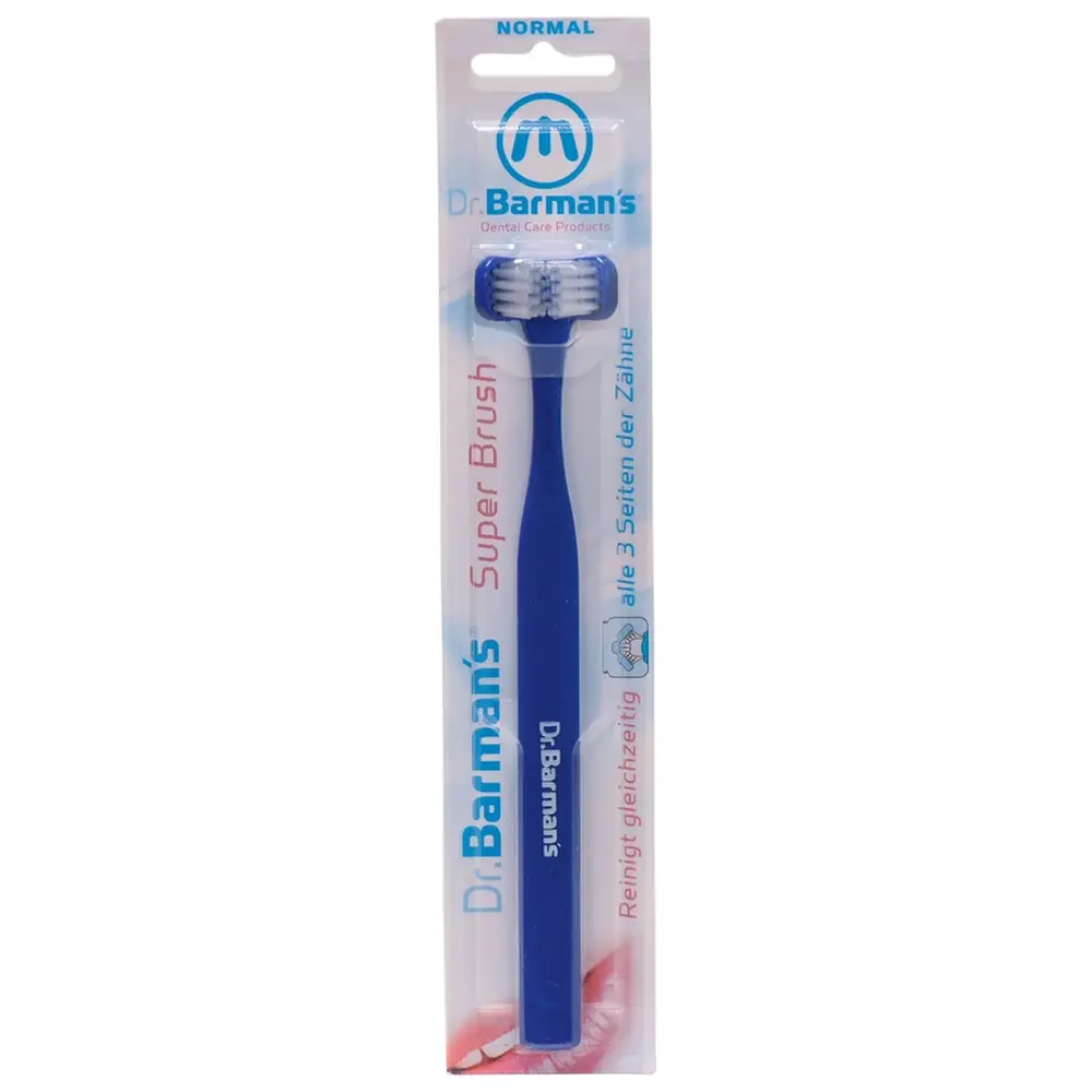 Hentschel-Dental Dr. Barmans Superbrush Dreikopf-Zahnbürste - Stück normal