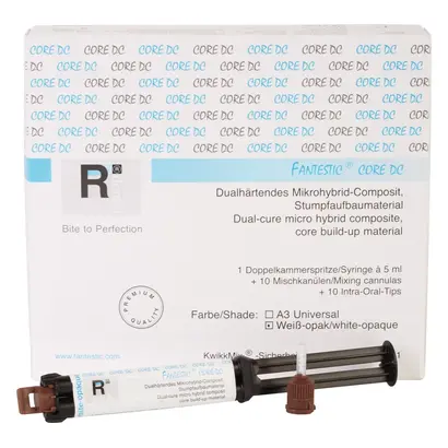 R-dental Dentalerzeugnisse GmbH FANTESTIC CORE DC KwikkMix weiß Doppelkammerspritze 5ml