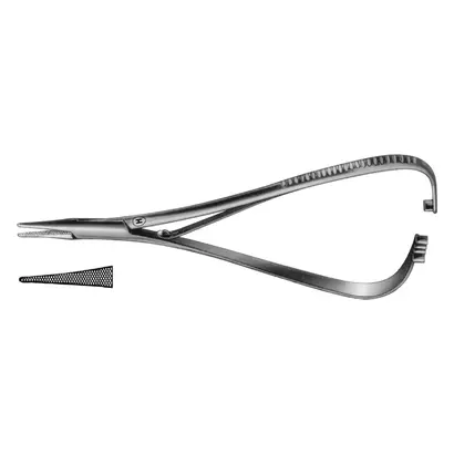 Karl Hammacher GmbH Nadelhalter schlankes Maul 140mm HSD 005-14 St Karl Hammacher GmbH Nadelhalter schlankes Maul 140mm HSD 005-14 St