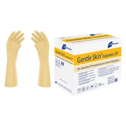 Meditrade Gentle Skin® Isopretex® OP - Packung 50 Paar puderfrei, natur, Größe 8